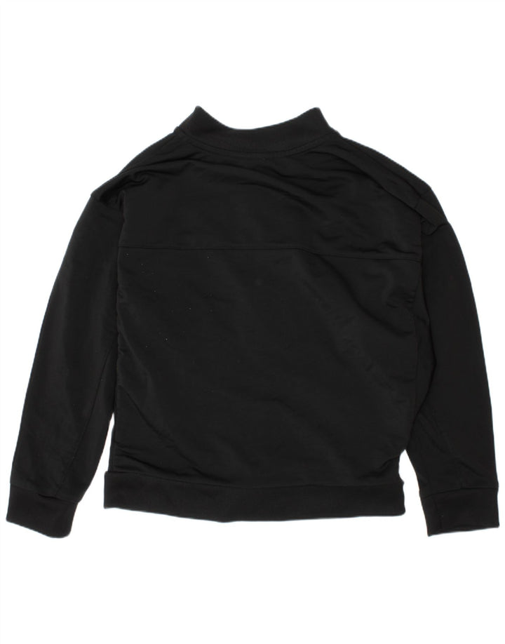 Giacca da tuta da ragazzo Adidas 7-8 anni piccola in poliestere nero