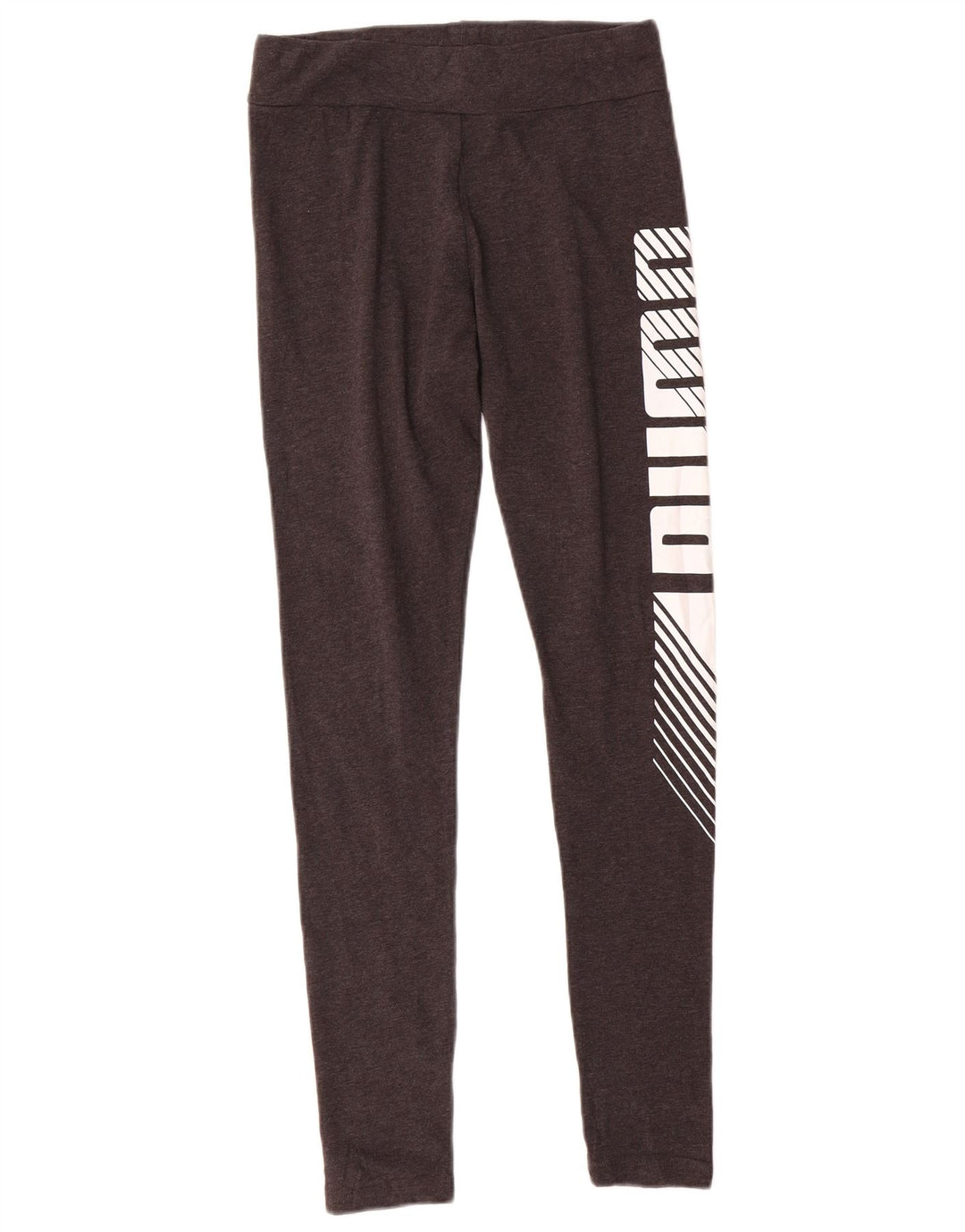 Leggings grafici da donna Puma UK 10 piccolo cotone grigio