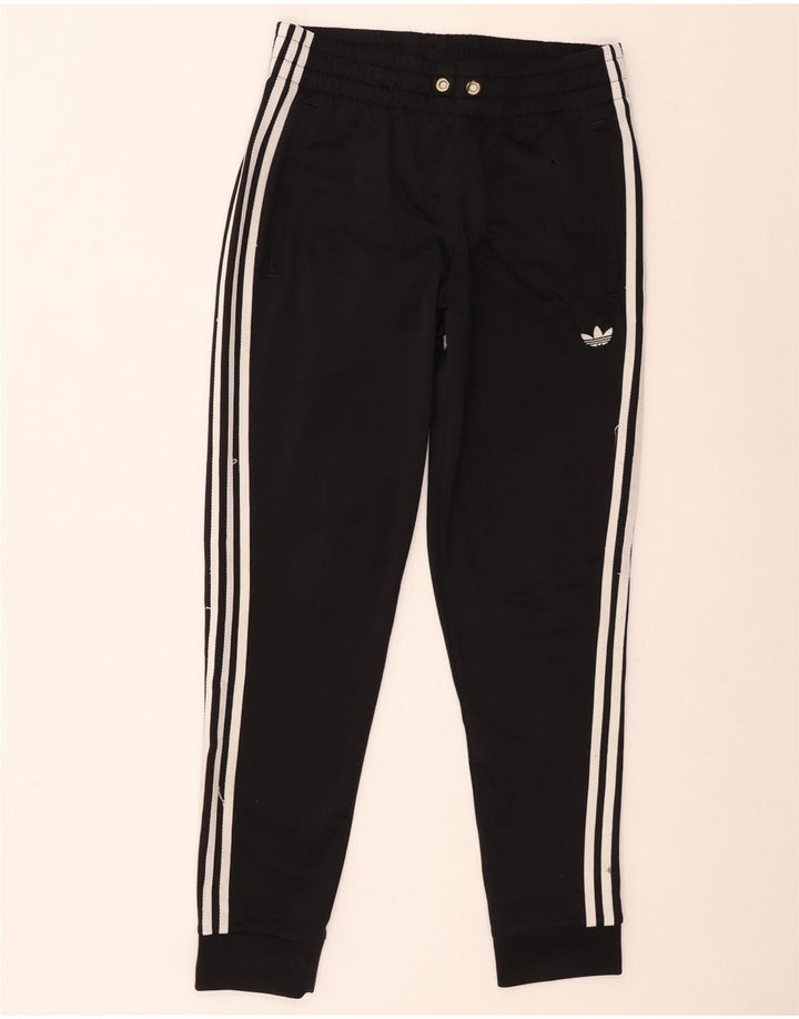 Pantaloni da tuta da uomo Adidas Joggers medio poliestere nero