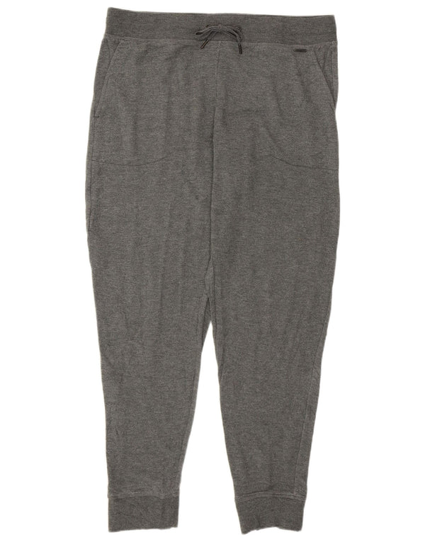 Pantaloni da tuta da donna EDDIE BAUER Joggers UK 16 Large Grey Modal
