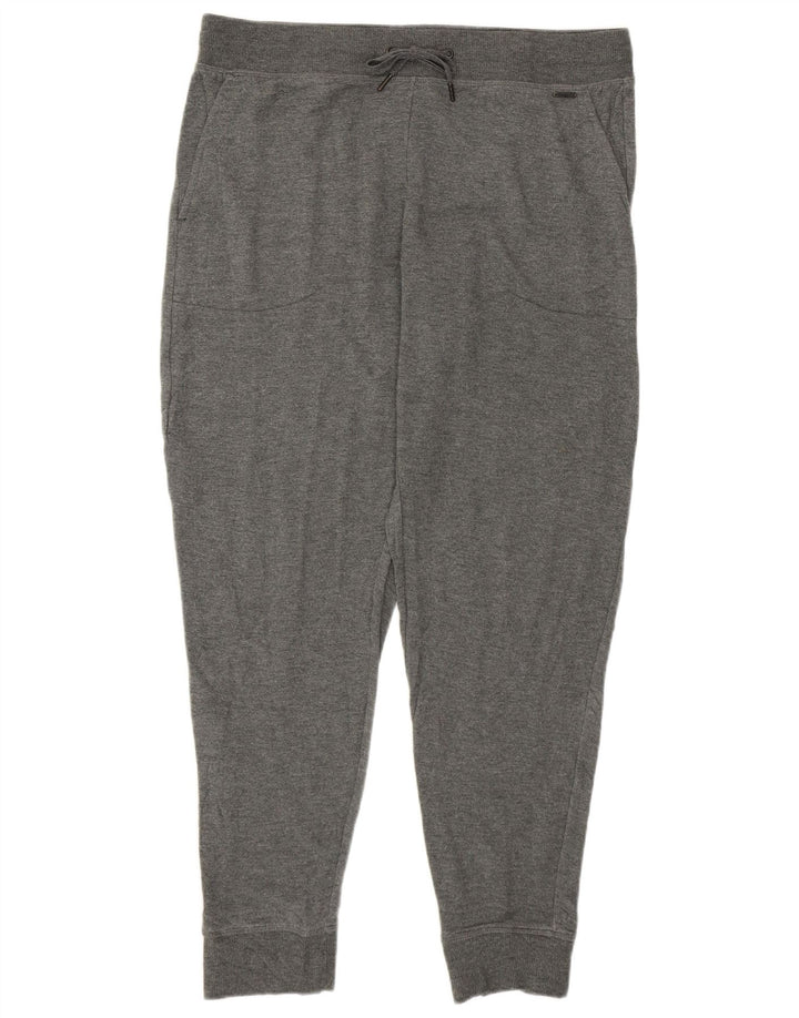 Pantaloni da tuta da donna EDDIE BAUER Joggers UK 16 Large Grey Modal