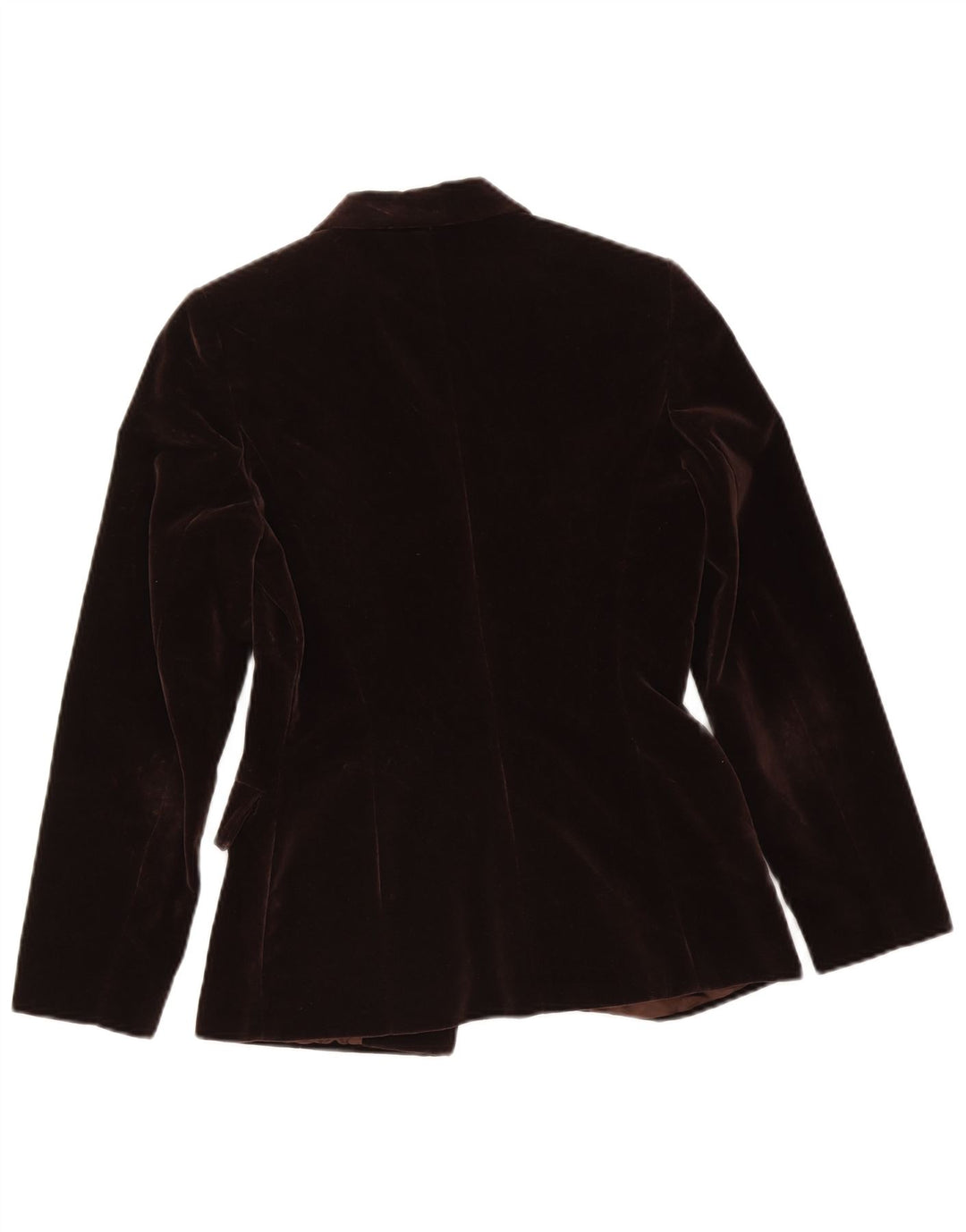 Giacca blazer in velluto a 3 bottoni da donna Lybido IT 42 cotone marrone medio