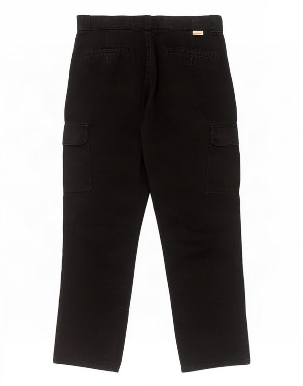 Pantaloni cargo dritti Lee 712 da uomo W36 L34 cotone nero