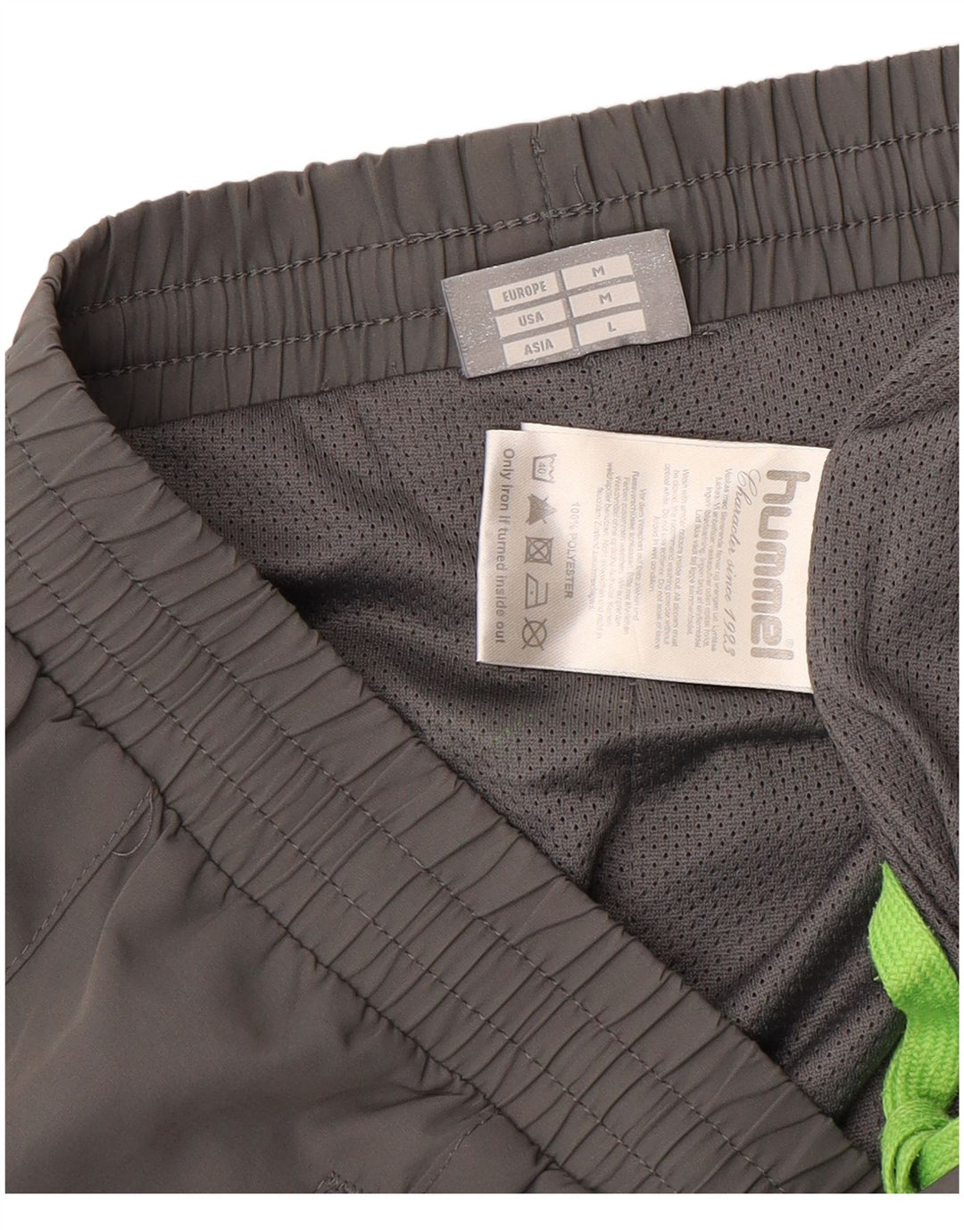 HUMMEL Mens Tracksuit Trousers Medium  Grey Polyester