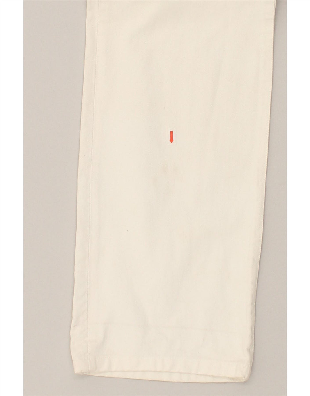 CALVIN KLEIN Womens Straight Jeans W32 L31 White | Vintage Calvin Klein | Thrift | Second-Hand Calvin Klein | Used Clothing | Messina Hembry 