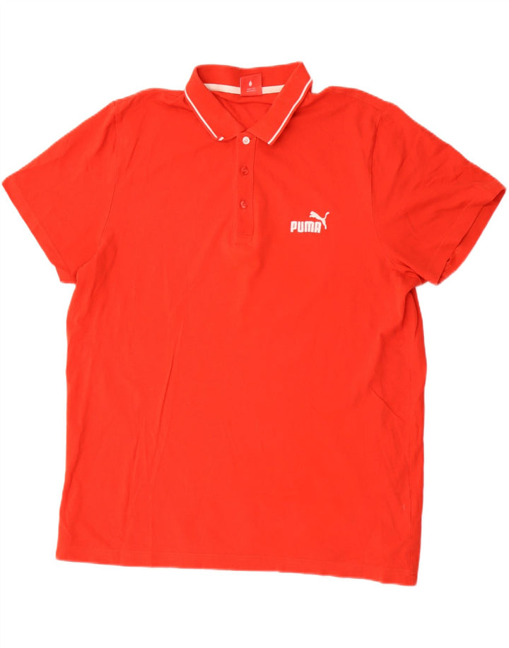 Polo Puma Uomo XL Rossa