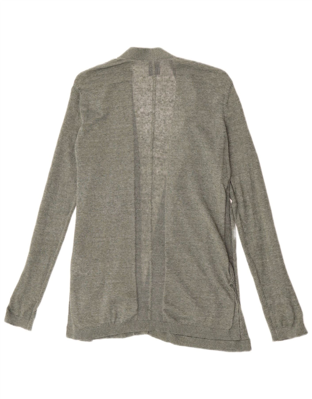 Maglione cardigan aperto da donna Gap UK 14 Lino kaki medio