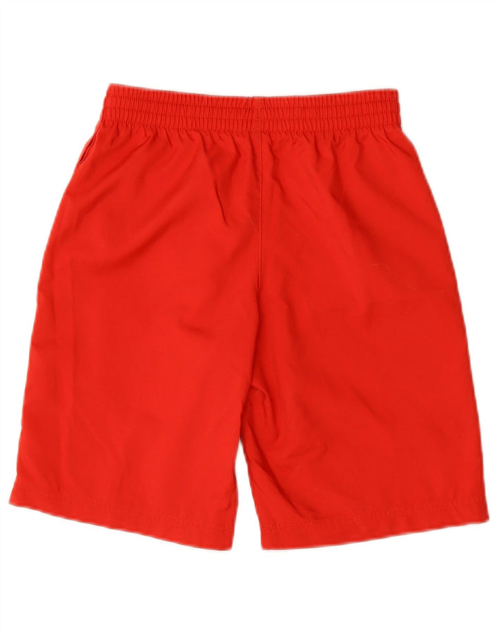 Pantaloncini sportivi Nike da ragazzo con grafica 10-11 anni, poliestere rosso medio