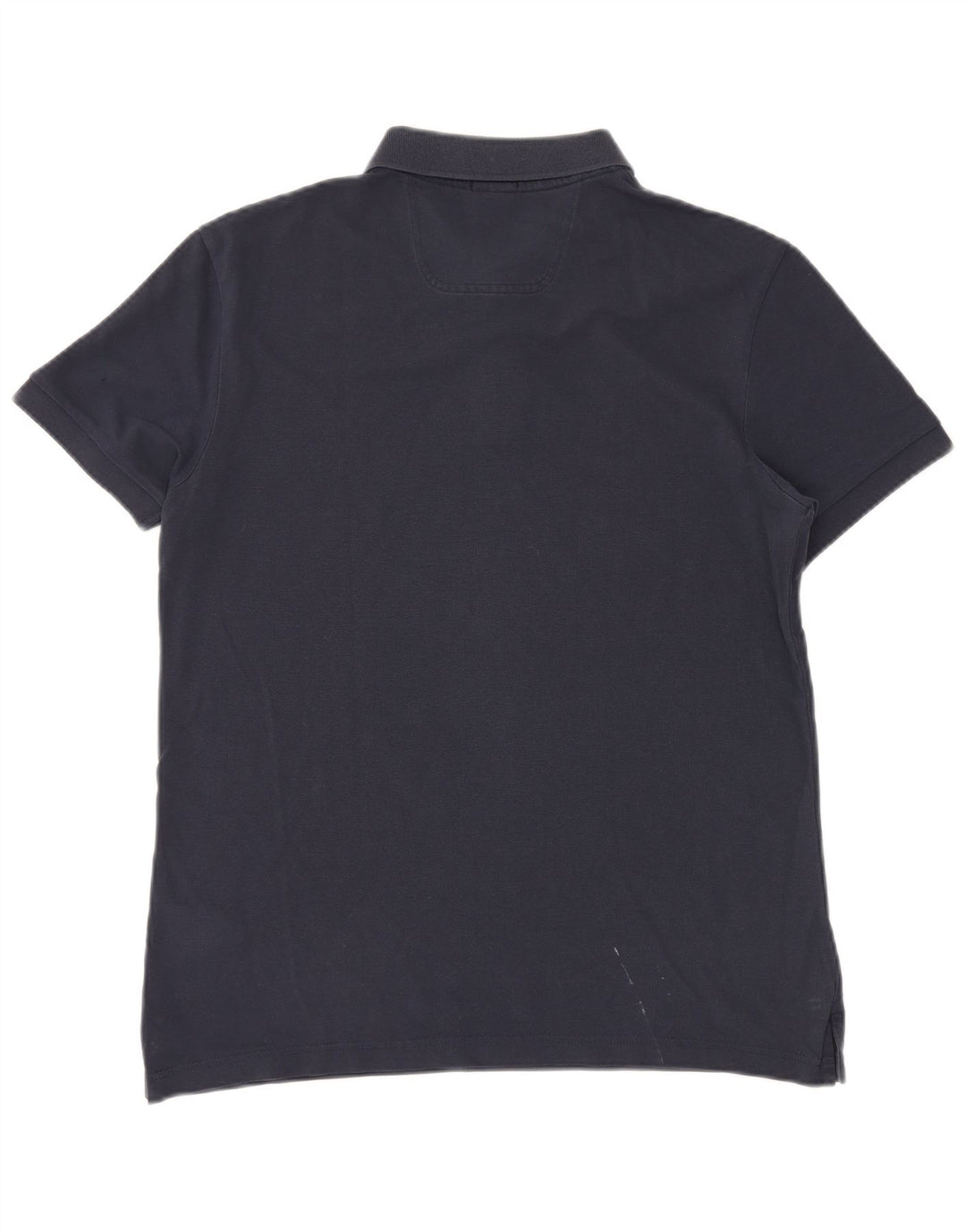 Polo da uomo HUGO BOSS Large in cotone blu navy