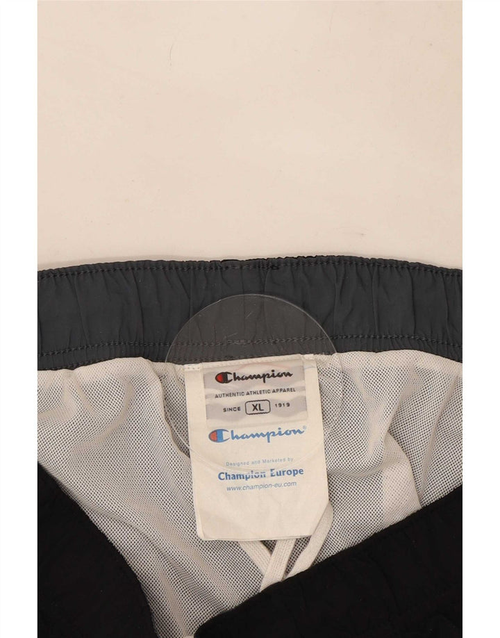 Pantaloncini da bagno da uomo Champion XL poliestere nero