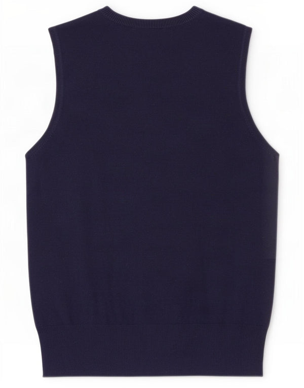 Canottiera da donna Zara UK 14 grande in viscosa blu navy