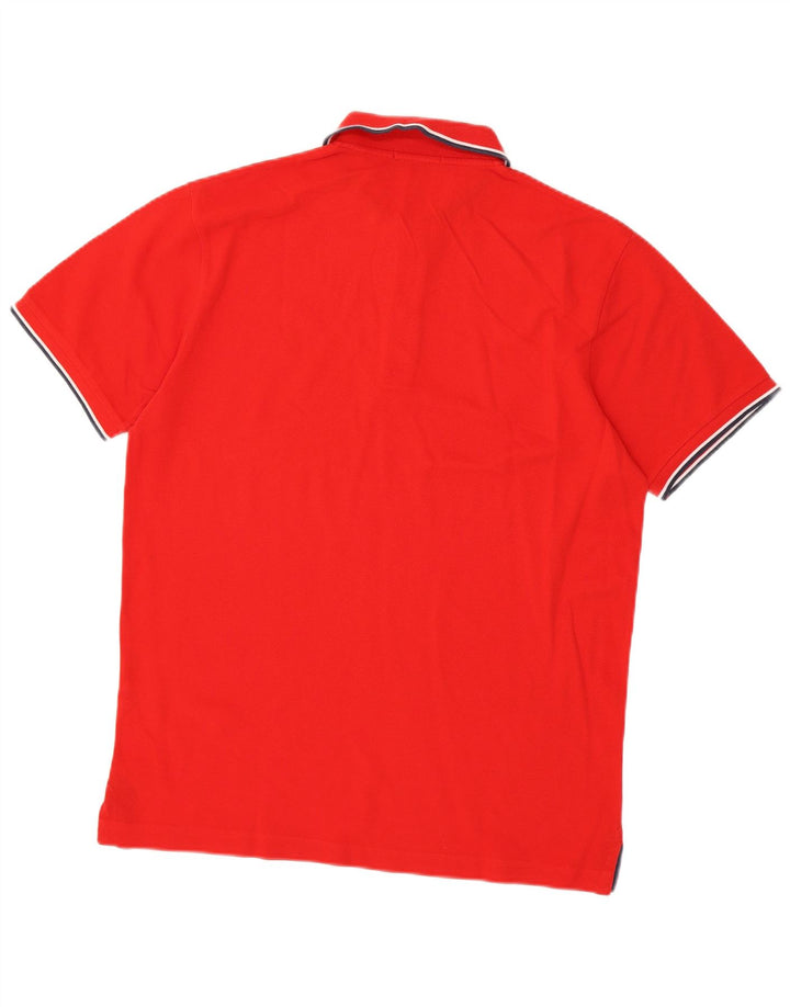 Polo da uomo Gant grande rossa in cotone