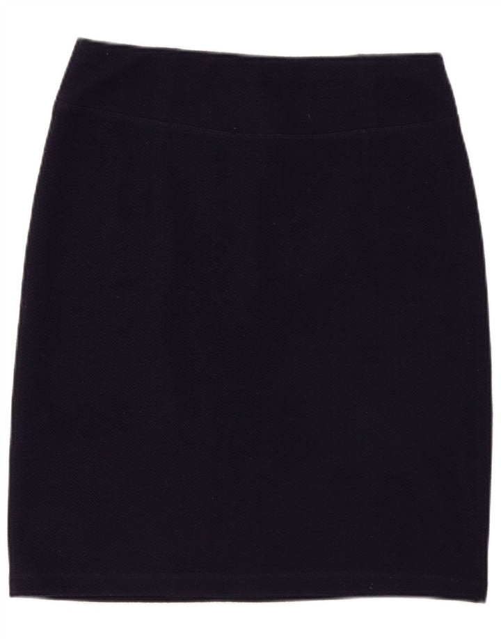 Gonna dritta da donna White Stuff UK 14 Large W36 poliestere blu navy
