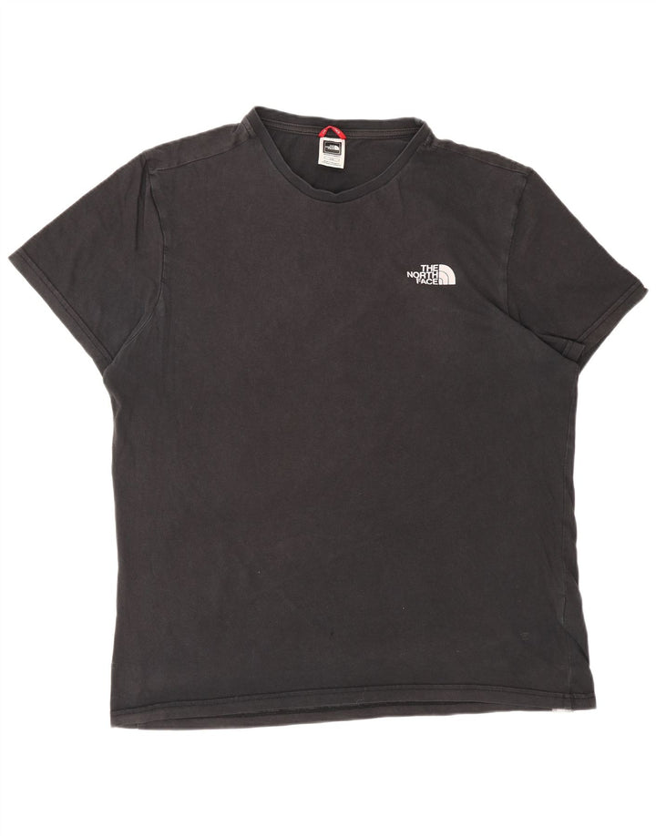 THE NORTH FACE Mens T-Shirt Top Large Black Cotton