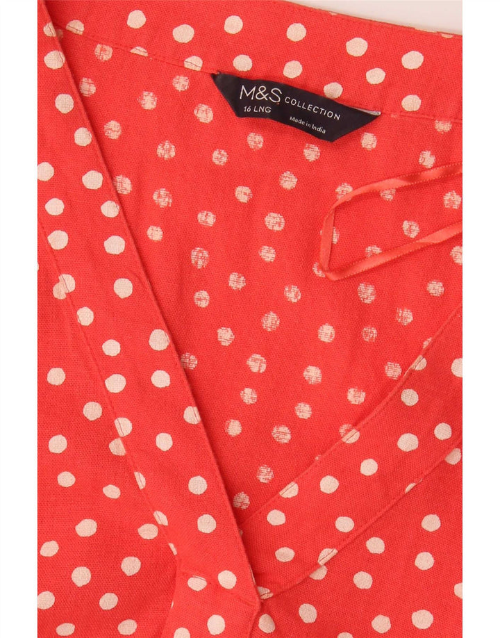 Abito tubino da donna Marks & Spencer UK 16 Grande pois rosso