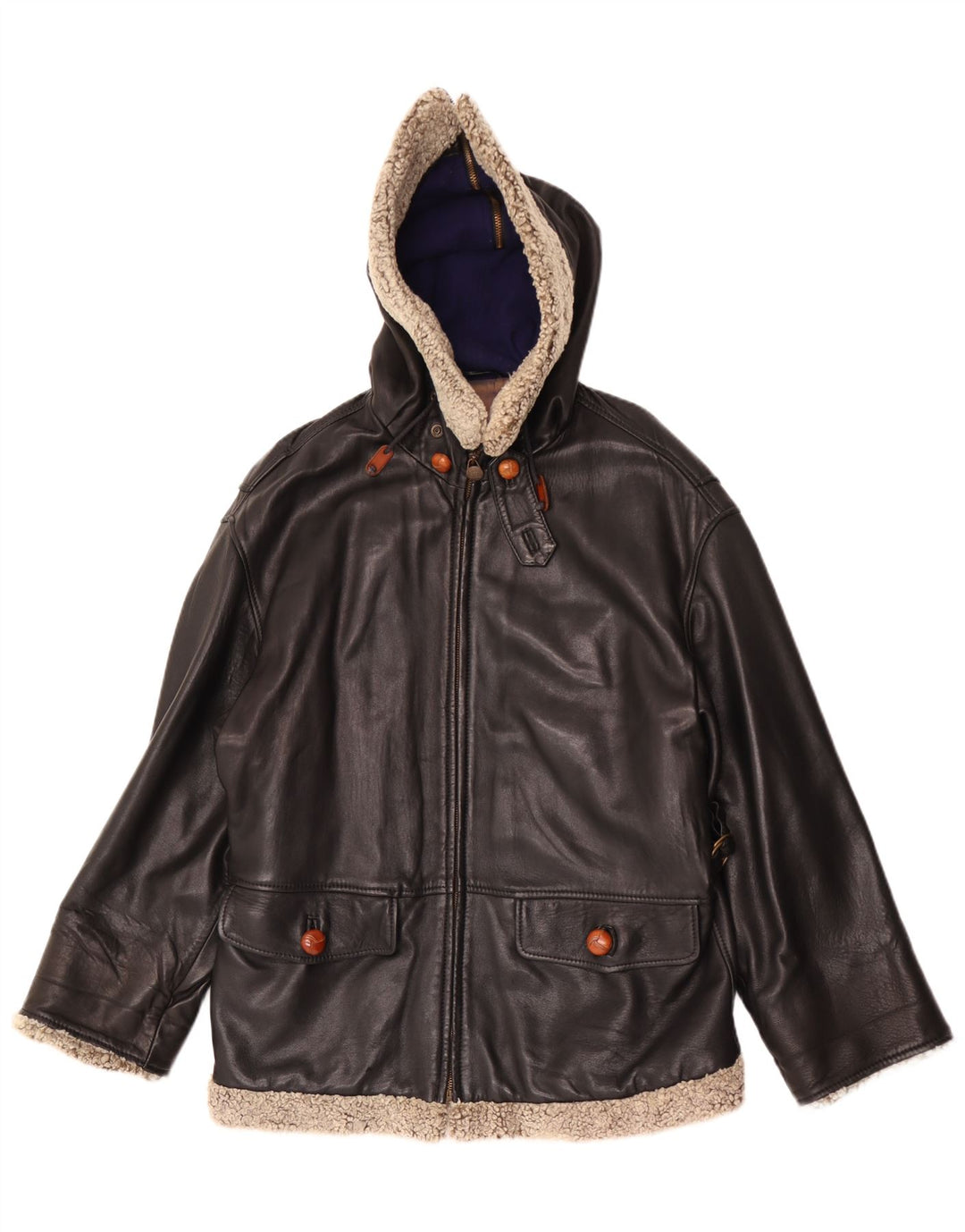 Giacca oversize con cappuccio da donna Henry Cottons IT 42 media nera
