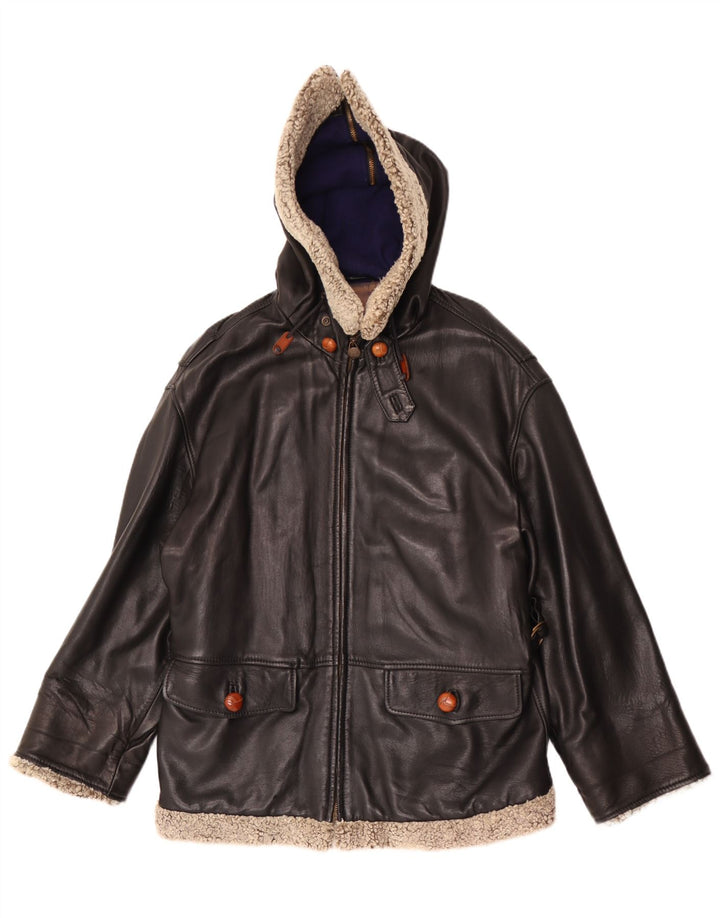 Giacca oversize con cappuccio da donna Henry Cottons IT 42 media nera