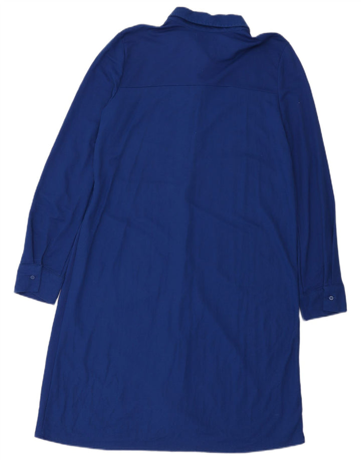 Abito camicia da donna Zara UK 14 Blu medio