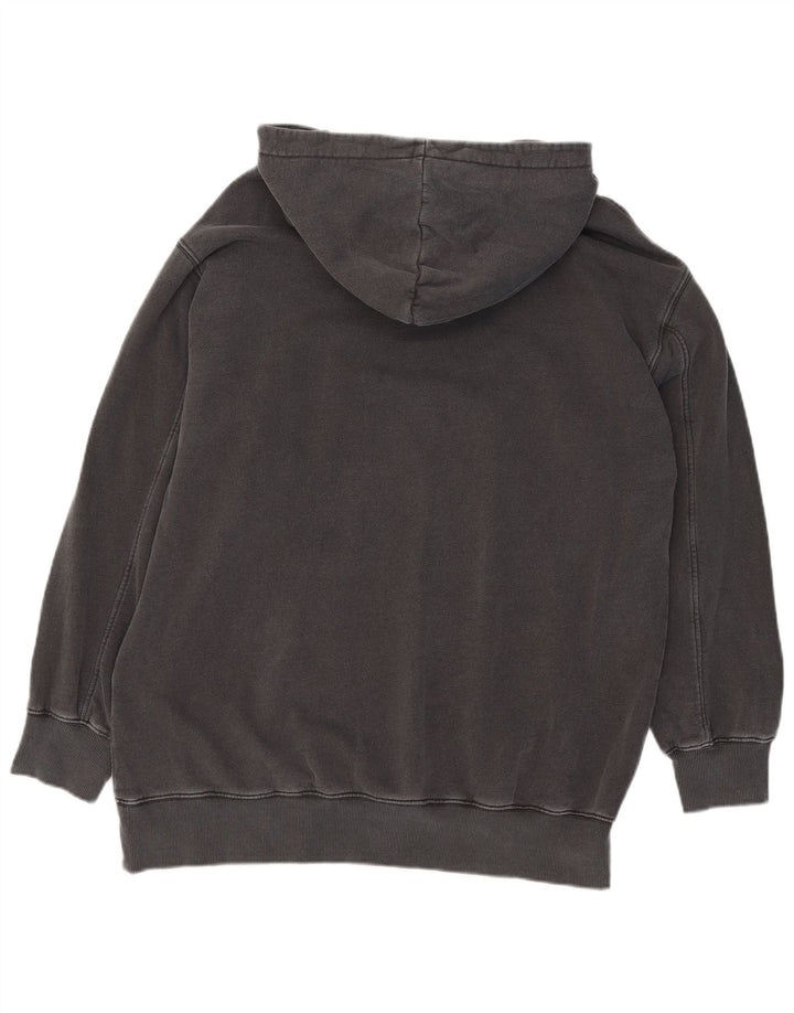 Maglione con cappuccio oversize grafico da donna Marks & Spencer UK 14 medio nero