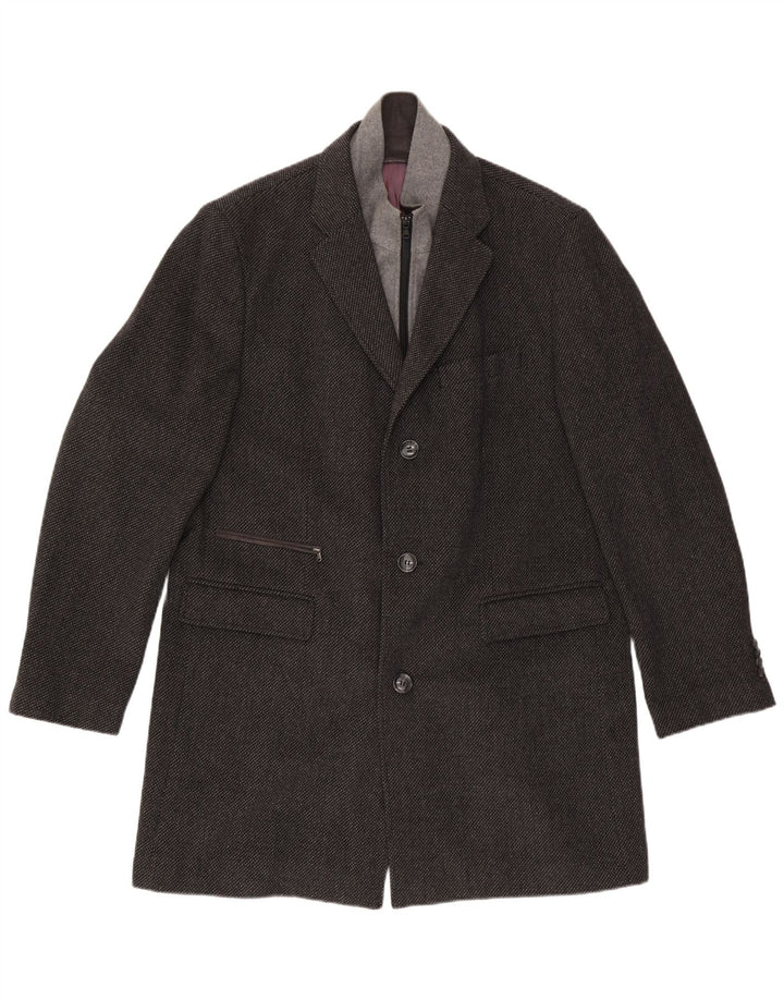 Giacca Blazer 3 Bottoni OVS Uomo IT 56 3XL Lana Grigia