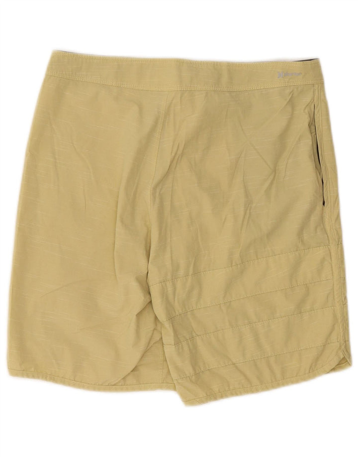 Pantaloncini da bagno Hurley Phantom da uomo piccoli in poliestere giallo