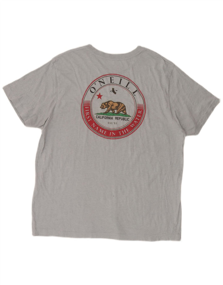 T-shirt grafica da uomo con vestibilità standard O'Neill XL blu