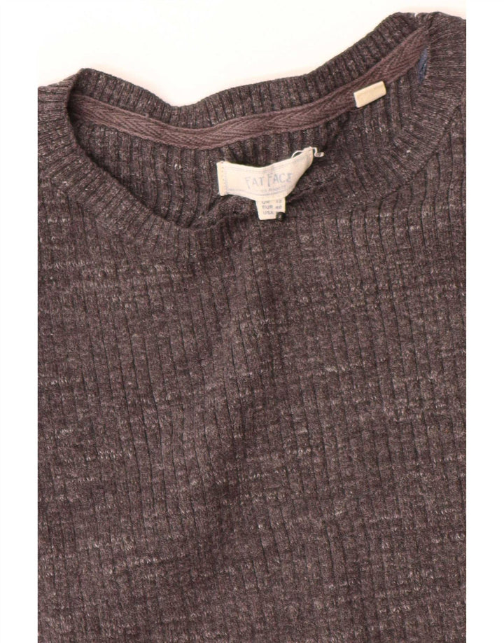 Top da donna a maniche lunghe Fat Face UK 12 Cotone grigio medio