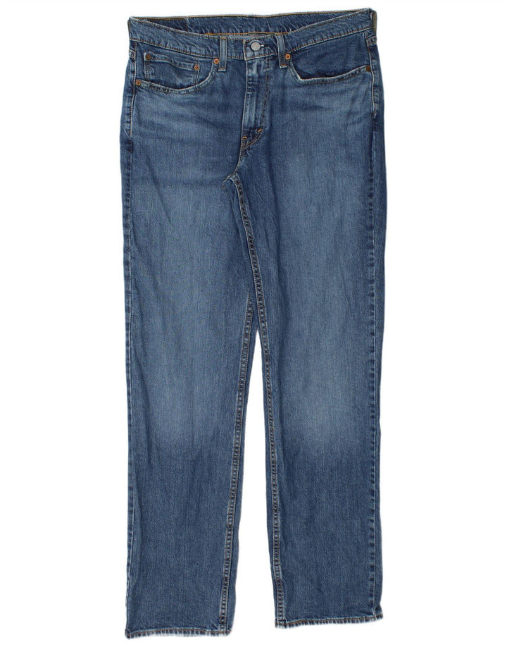 Levi's Uomo 514 Jeans dritti W34 L32 Cotone Blu