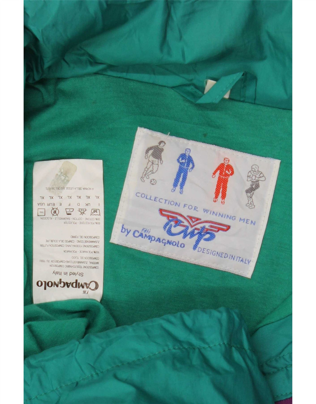 Giacca da tuta da uomo Loose Fit Campagnolo XL multicolore Colourblock