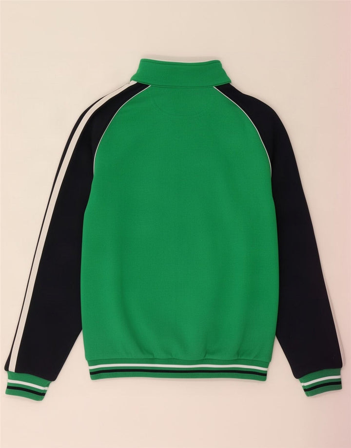 Giacca superiore della tuta da ragazzo Champion 11-12 anni Large Green Colourblock