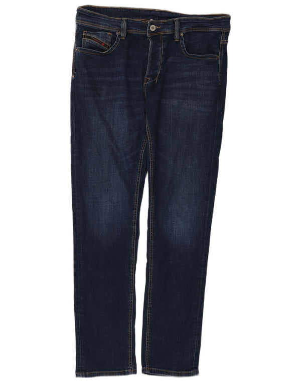 Jeans slim da donna Diesel W36 L31 cotone blu