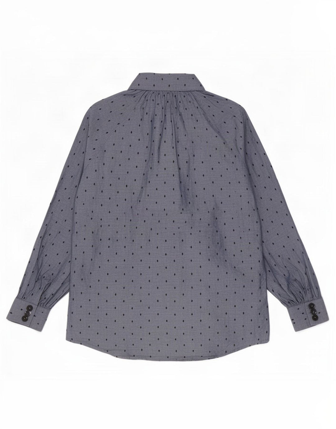 Camicetta da donna Massimo Dutti EU 40 Cotone geometrico blu medio
