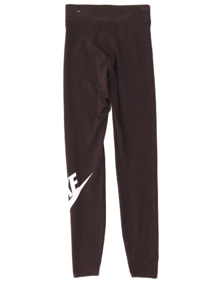 Leggings grafici Nike da donna UK 6 XS neri