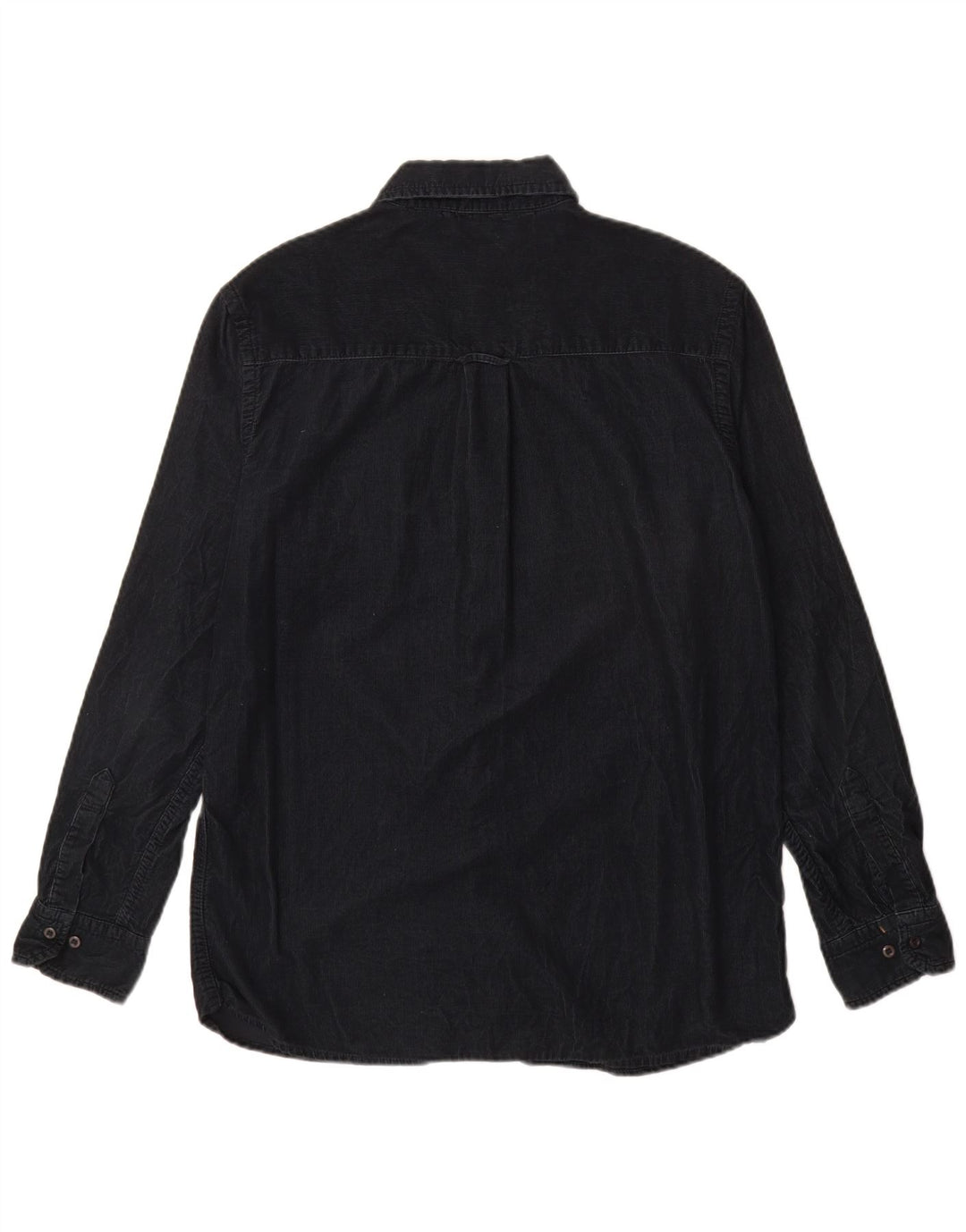 Camicia da uomo in velluto a coste Carrera grande in cotone blu navy