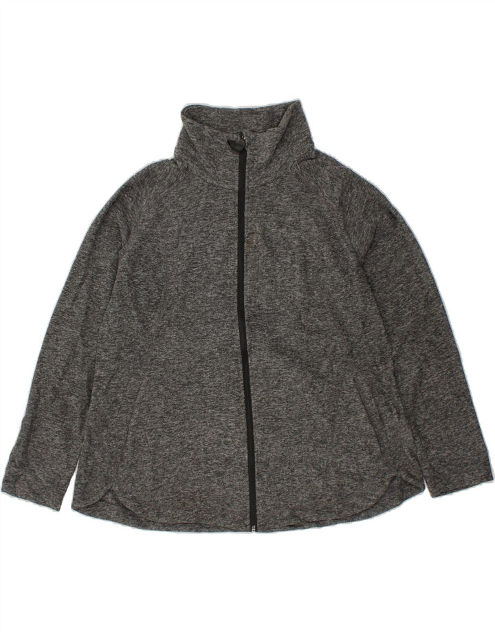 EDDIE BAUER Womens Tracksuit Top Jacket UK 20 2XL Grey Polyester Vintage Eddie Bauer and Second-Hand Eddie Bauer from Messina Hembry 