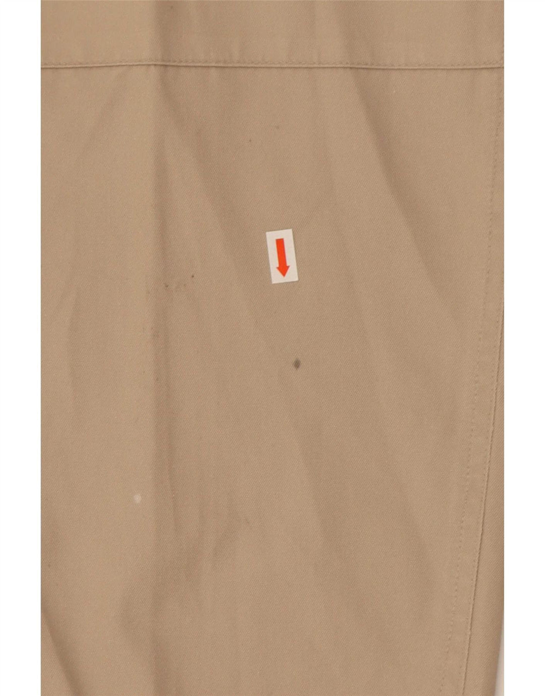 Pantaloni cargo dritti da uomo vintage W36 L29 Beige