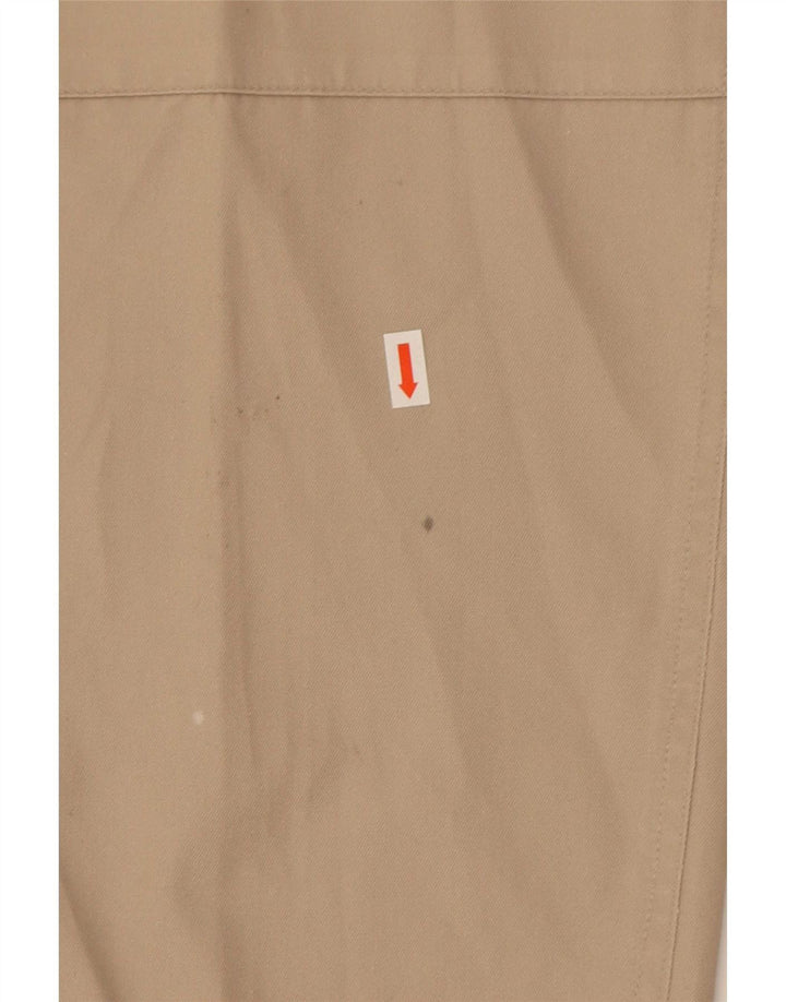 Pantaloni cargo dritti da uomo vintage W36 L29 Beige