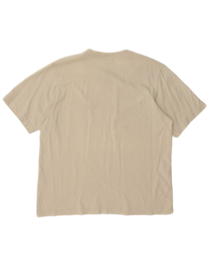 Maglietta Adidas da uomo Top Large in cotone beige