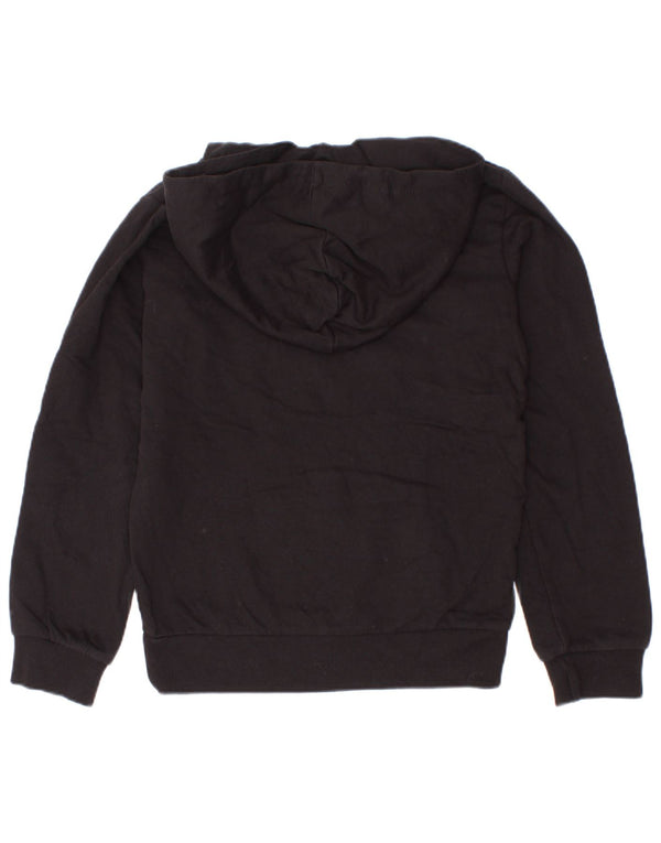 Maglione con cappuccio grafico per ragazze Kappa 7-8 anni Nero