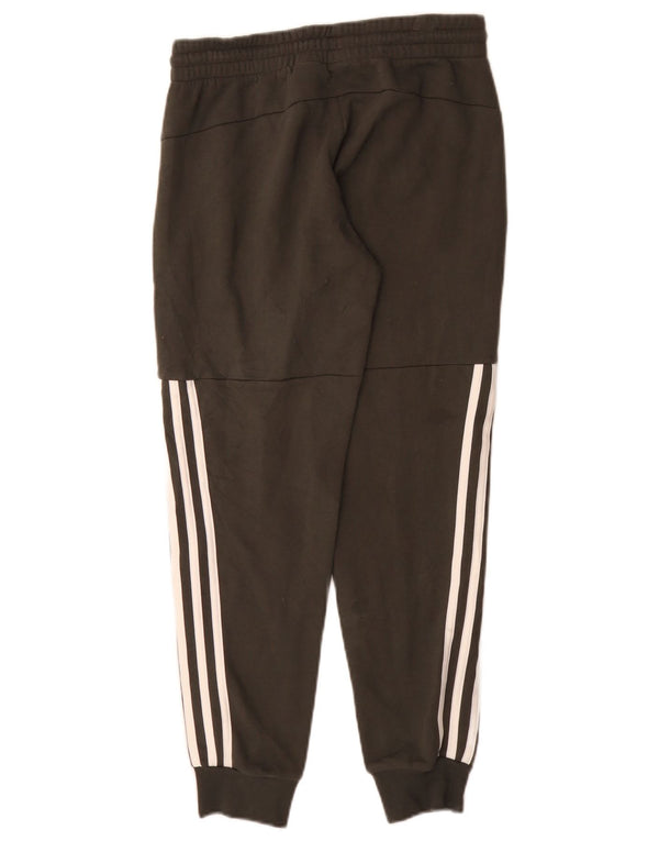 Pantaloni da tuta da donna Adidas Joggers UK 4/6 XS cotone kaki