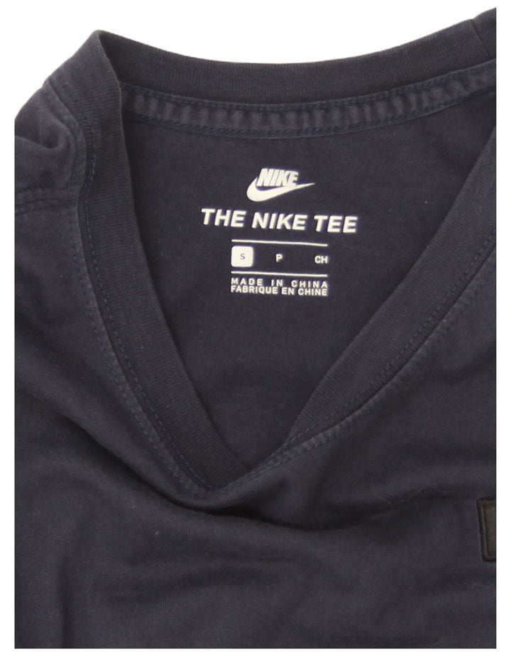 T-shirt Nike da uomo Top Small blu navy