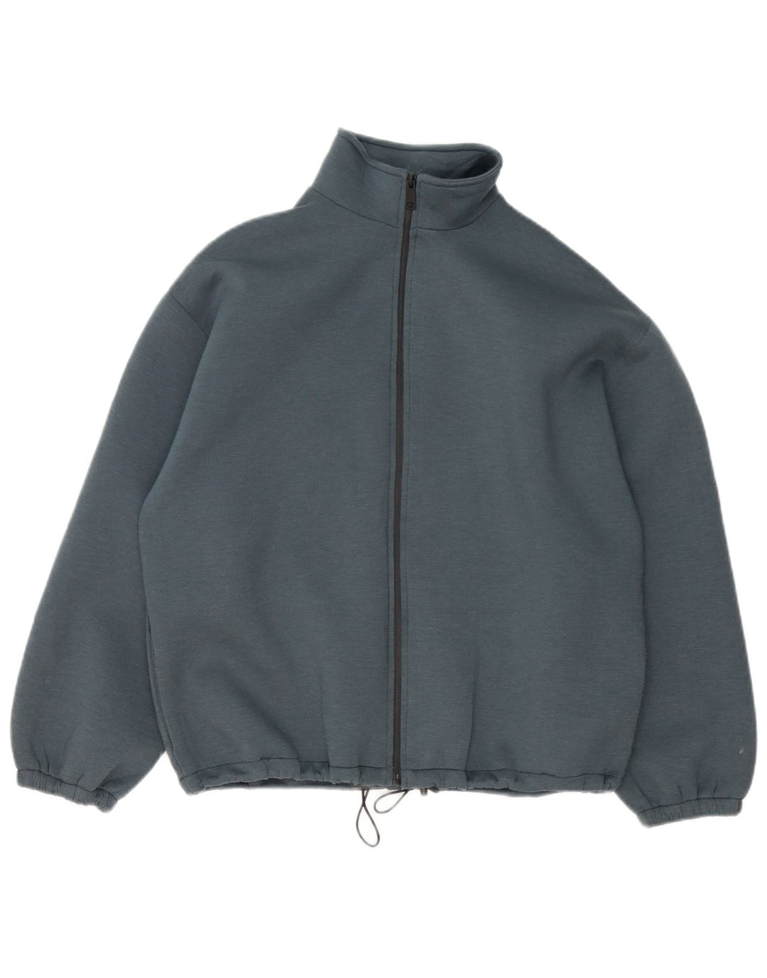 Giacca da ginnastica oversize da donna Zara UK 10 piccola blu poliestere