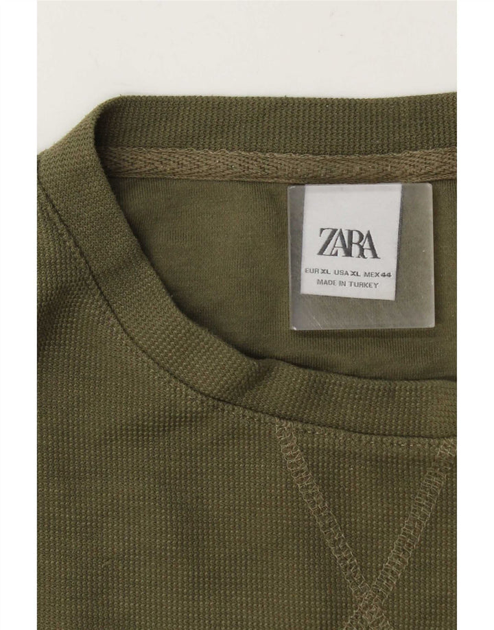 T-shirt Zara da uomo Top XL Cachi