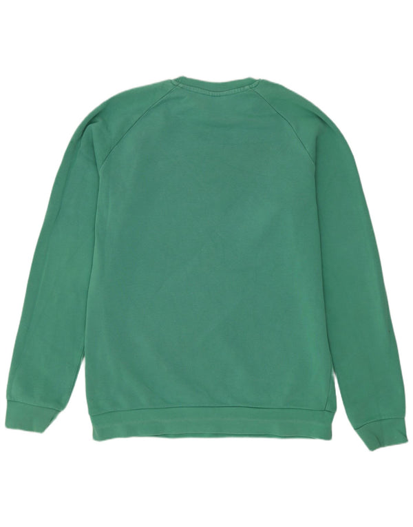 Felpa Adidas Uomo Maglione Large Verde Cotone