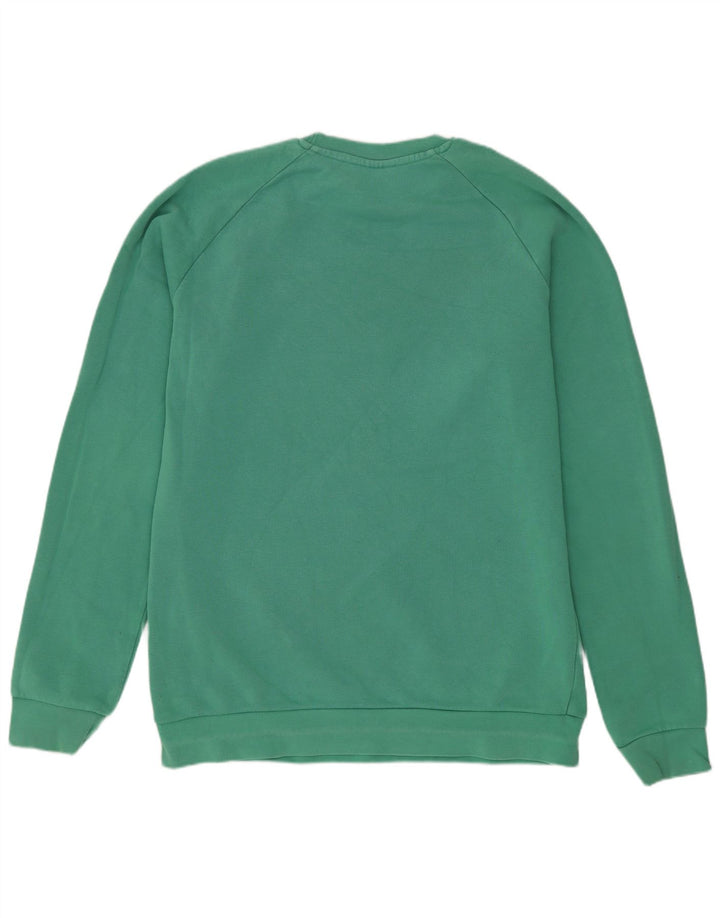 Felpa Adidas Uomo Maglione Large Verde Cotone