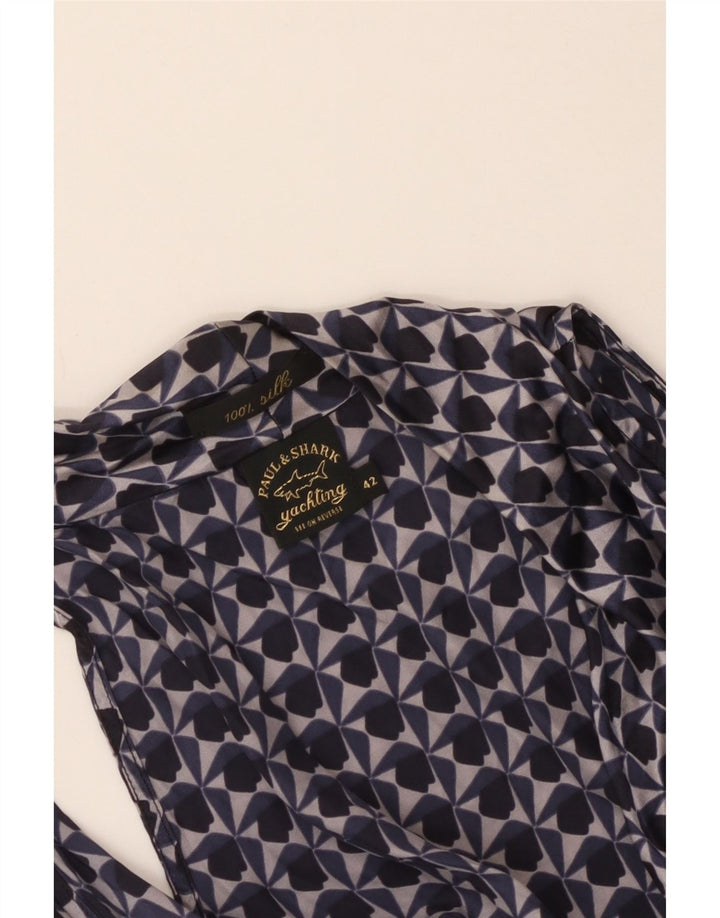 Top cardigan senza maniche da donna Paul & Shark IT 42 medio blu navy