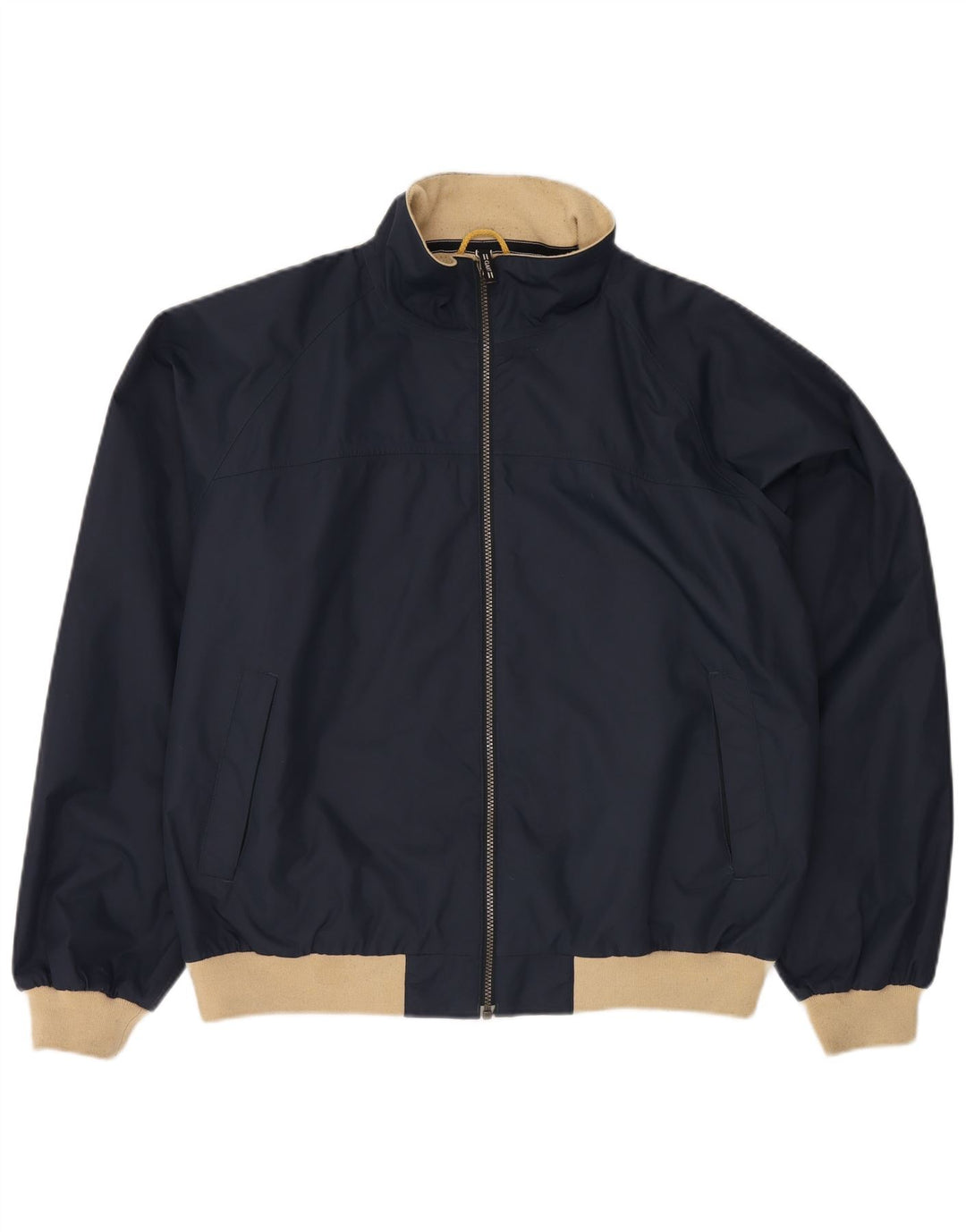 Giubbotto bomber da uomo Gant UK 42 XL Nylon color block blu navy