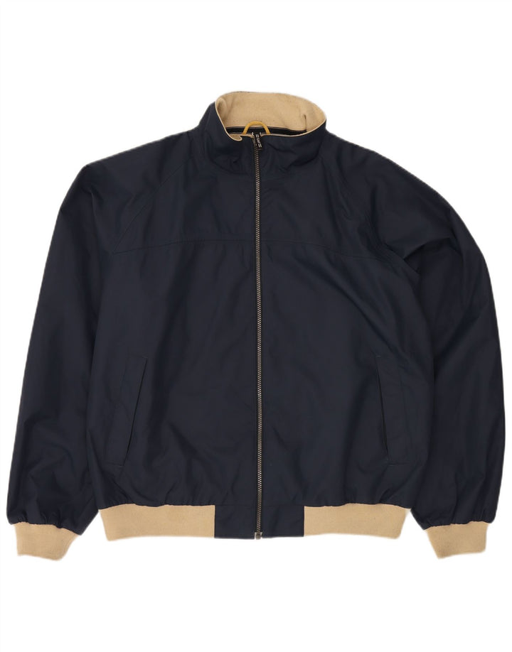 Giubbotto bomber da uomo Gant UK 42 XL Nylon color block blu navy