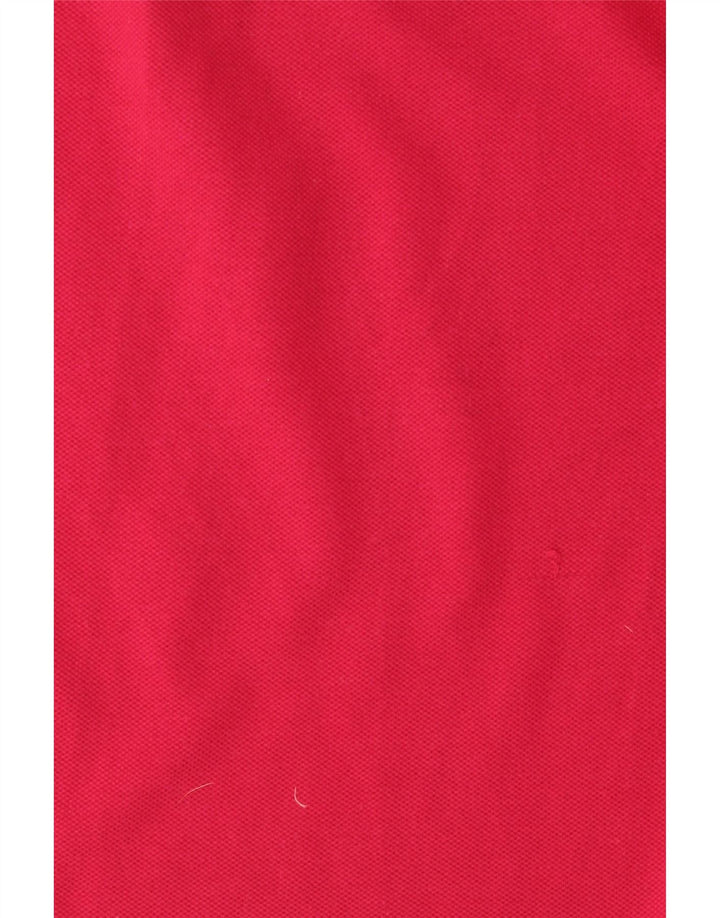 Polo da donna Lacoste taglia 36 piccola in cotone rosso