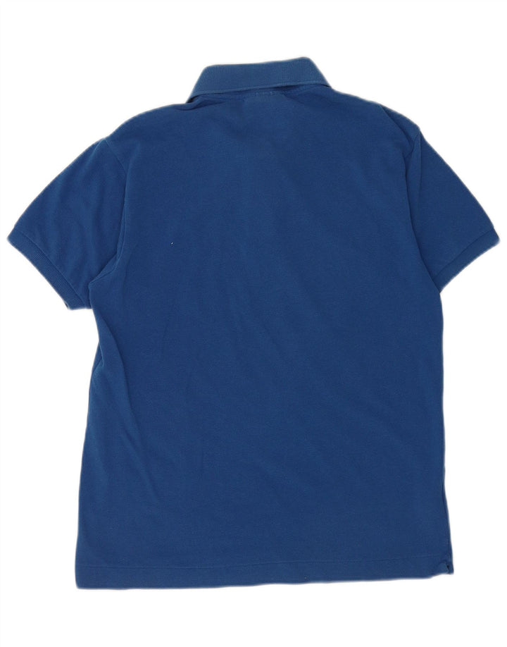 Polo da uomo Lacoste Classic Fit taglia 4 in cotone blu medio
